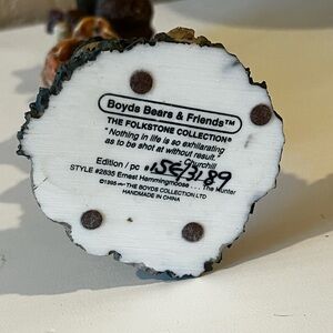 Boyds Bears & Friends Figurine- Ernest Hemmingmoose